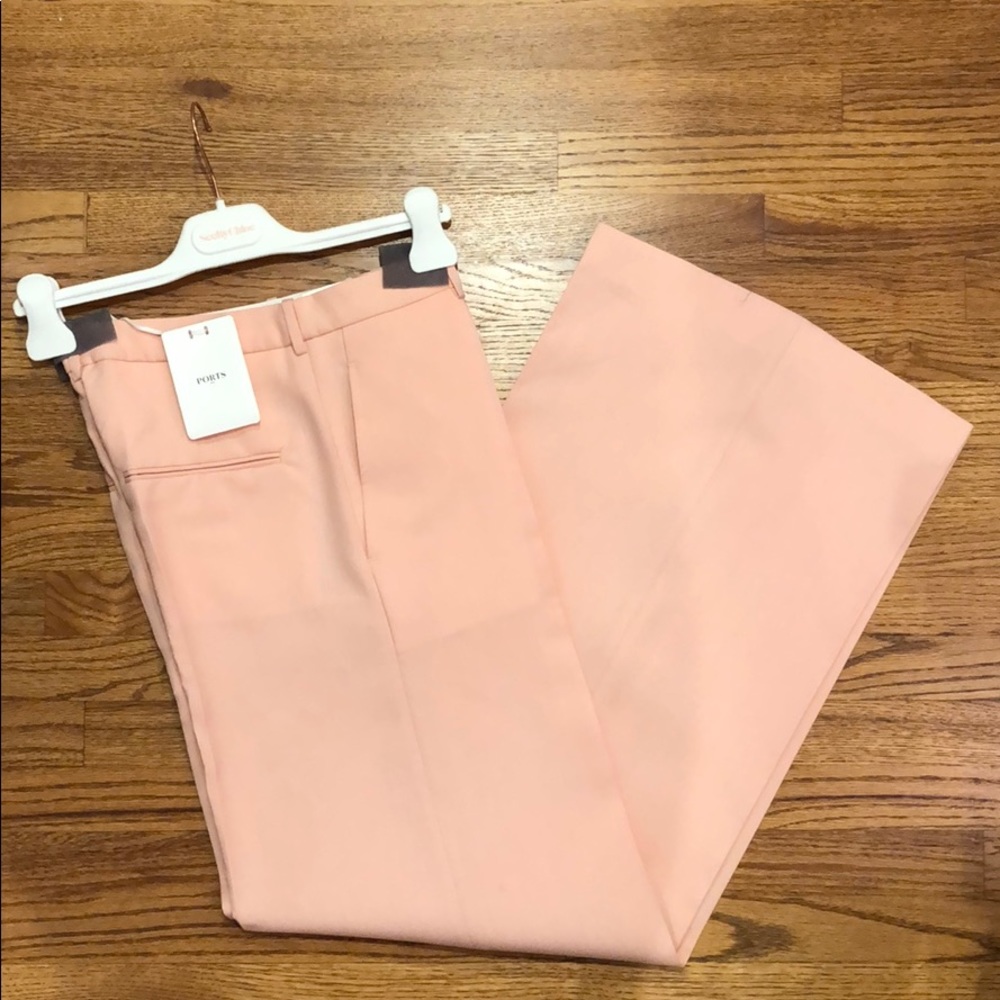PORTS 1961 Pink Wide-leg Pants *NEW WITH TAGS*